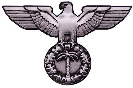 WW2 Deutsch Militärische Medaille Pin Für Frauen Anzug Krawatte Hut Schal Dekoration