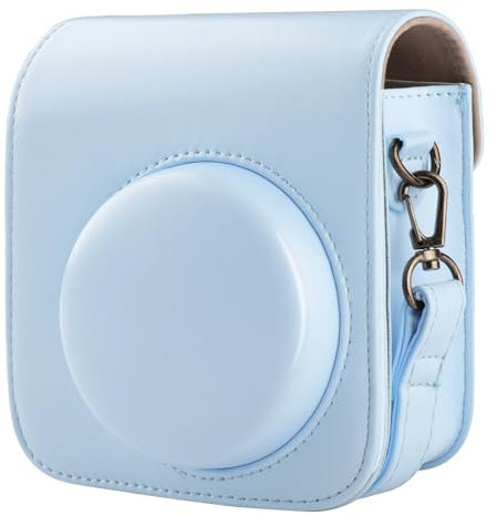 BriLumin Housse pour Instax Mini 12, de Housse Protection en Cuir PU Compatible avec Appareil Photo Instantané Instax Mini