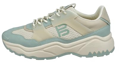 BAGATT D31-AKF01 Damen Schnürer, Beige / Multicolour, 38 EU