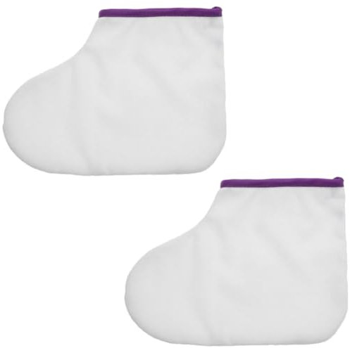 POPETPOP 1pair Paraffin Wax Therapy Covers for Feet Reusable Moisturizing Body Wraps for Spa and Home Use Easy Care Foot Wax Bags for and Skin Softening