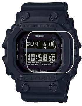 Generic Walieoka Displayschutzfolie kompatibel mit Casio GX56BB GX-56 Serie, 9H Härte gehärtetes Glas, Schutzfolie, kratzfest, Anti-Fingerabdruck, 3 Stück