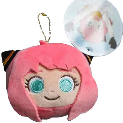 Xinchangda Yor Forger Plüschfigur Anhänger Anime Anya Forger Plushies Cartoon Loid Forger Gefüllte Plüsch Niedlich Weich Kissen Geschenk für Fans