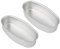 PHENOFICE 2St Kuchenbackblech antihaftbeschichtete Backform Kuchenformen aus Aluminium mit Deckel Ausstechformen für Hunde Ofen kochgeschirr bagettebackform Küchenwaren Brot Backblech Silver