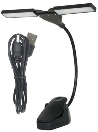 Nishiyuenyi Klemmlampe für Notenständer, Leselampe für Klavier Und Schreibtisch