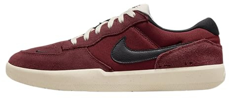Nike SB Force 58 - Obsidian/Obsidian/White, Dark Team Red/Black/Light Orewood Brown/Black, 7.5 UK