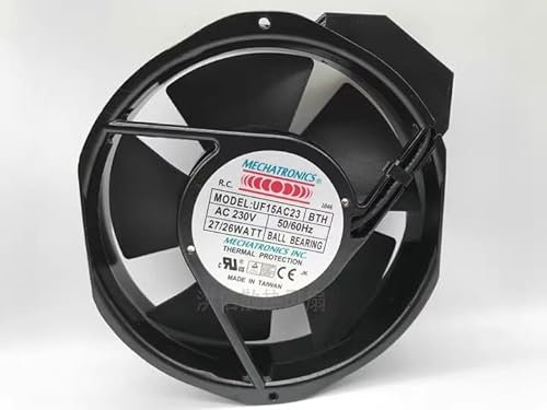 172MM Computer cooling fan，UF15AC23BTH 230V 27/26W 17238 Insert type cabinet cooling fan