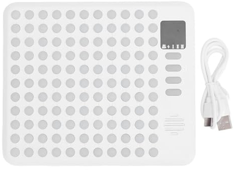 Yosoo KI-Smart-Brettspiele, Wiederaufladbares Elektronisches Schachbrett mit 9 Integrierten Spielen für Familienunterhaltung und Partnertraining, 144x169x14mm