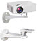 Drsn Mini Support Vidéoprojecteur Mural, 6,3-7,87 inch | Vis M4 | Rotation 360°, Inclinaison 60°, pour Caméra/Projecteur/Webcam -Matériau Acier Carbone