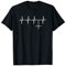 Umgedrehtes Kreuz Black Metal Shirt Herzschlag lustig