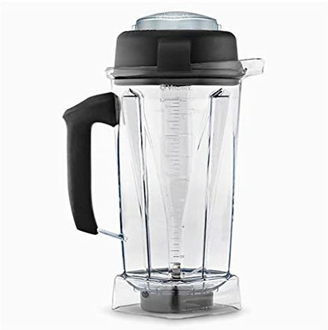 Vitamix 0703113610509 Blender Accessory Blender Jar – Blender Accessories (Blender Jar, Black, Transparent, Copolyester, 2 L, 340 mm, 1.2 kg)
