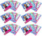 Die Eiskönigin -1260-tlg. Geburtstags-Set - Frozen - 6x Sticker-Album - Mitgebsel für Party-Tüten/Kindergeburtstag