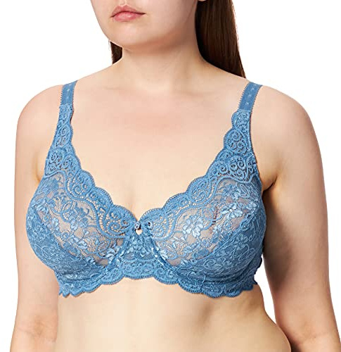 Triumph Amourette 300 W X, Reggiseno con Ferretto Donna, Blue Snow, 2C
