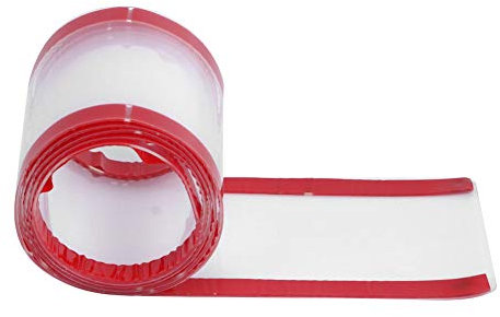 Door Finger Guards, Child Safety Door Finger Pinch Guard Hinge Protector for Baby Kids Pets Suitable for Home, School, Kindergarten and Nursery(Transparent 120x10cm)