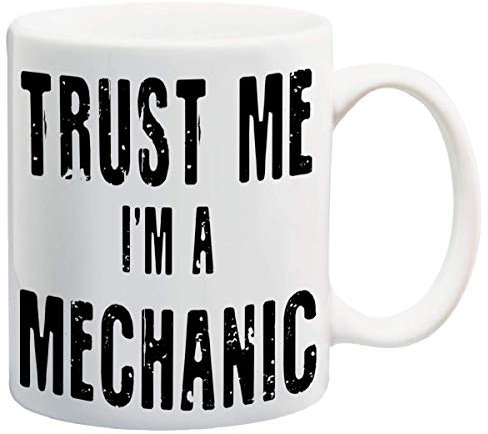 Partybitz Funny Trust Me I'm A Mechanic 11oz Ceramic Mug