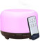 Hantoc Aroma Diffuser 450ML, Luftbefeuchter Ultraschall Vernebler mit Timer Ultraschall Aromatherapie Diffusor mit 7 Farben LED Wasserlose Abschaltautomatik für Schlafzimmer, Büro, Yoga, Spa