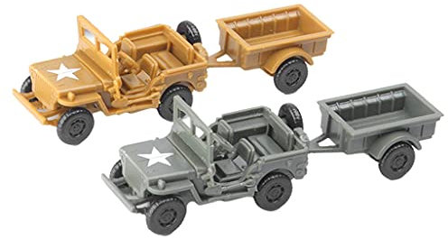 Hellery 2 Stück 4D Modell 1/72 Skalenwaps mit Anhänger Spiel Set Collectibles Souvenirs
