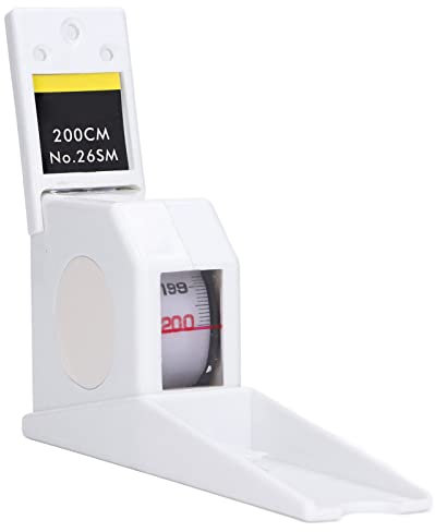 200cm Höhenmesser Messhöhe Lineal Höhenmesser Heimgebrauch Wandmontiertes Einziehbares Maßband Meter,Andere Messwerkzeuge