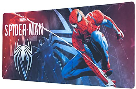 Grupo Erik Alfombrilla ratón Marvel Spider Man - Alfombrilla gaming - Mousepad XL - Alfombrilla ratón Spider Man / Alfombrilla XXL - Alfombrilla escritorio - Tapete escritorio ideal accesorio gamer