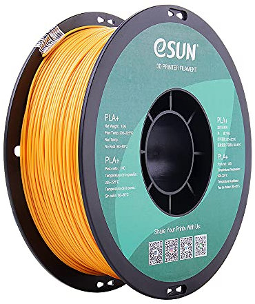 betabots - eSun PLA+ Filament, PLA Plus 3D-Drucker Filament (Gold, PLA+ - 1,75mm / 1kg)