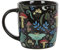 Ensemble de tasses Enchanting Morning : mug imprimé forêt sombre + carnet A5 Forest Bee + carnet Luna Moth A5 | Mystique, fantaisiste et passe au lave-vaisselle/micro-ondes | Capacité de 340 ml |