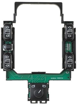 GUNIU Fit for Mercedes Benz W210 W202 E320 E300 Master Fensterheber Und Spiegel Schalter 2108200110 Auto Auto Zubehör