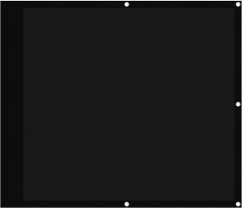 vidaXL Balkon-Sichtschutz Schwarz 90x1000 cm 100% Polyester-Oxford