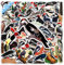 50 Stück Holzvögel Aufkleber Auto Laptop Telefon Gitarre Skateboard Motorrad Fahrrad Woodpecker Stickers Set Vinyl Wasserdicht Aesthetic Aufkleber für Jugendliche Kinder Erwachsene