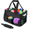 BIGACORN Reinigung Caddy Organizer mit verstellbaren Schultergurten, große Caddy Tasche für Haus, Auto Reinigungszubehör, Haushaltshandtasche