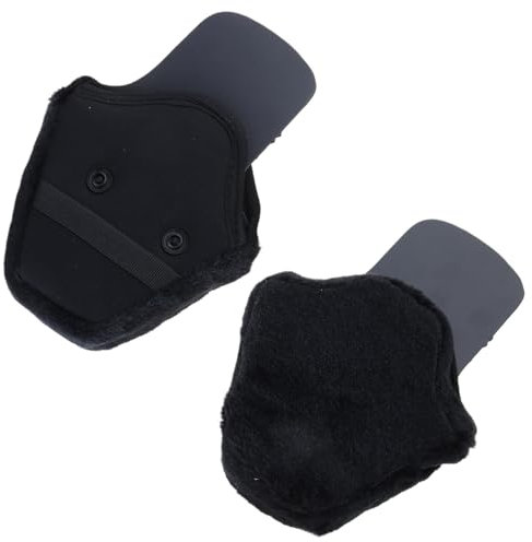 Zxfdsfdbnm 1 Paar Motorradhelme, Ohrenschützer, Ohrenwärmer, Fahrrad-Helme, bequeme Ohrenschützer zum Radfahren