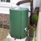 Regentonne 300 Liter, Tragbares Regensammelsystem for Garten und Rasen, Wasserfänger mit Zwei Zapfhähnen und Überlaufset, Regentonnen for Sammeln von Regenwasser aus der Dachrinne