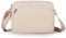 SZSYCN Umhängetasche Damen Mittelgroß Wasserdicht Nylon Crossbody Bag Mit Vielen Fächern Leichte Schultertasche Verstellbarer Länge Des Schultergurts Messenger Bag Laptop