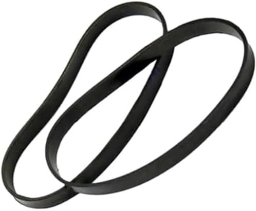 MKVAXR Vacuum Belts, 2 Pcs Belts, for VAX, for Dual Power Pet Adva Ce ECR2V1P FL12.8x455 23 Type Vacuum Cleaner Robot Sweeper Spare Accessories Vacuum motor belt