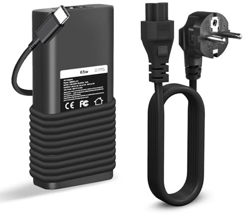 65W USB-C Chargeur Ordinateur Portable pour Dell Latitude 5530 5420 5430 5520 5540 7430 7420 7440 Dell lnspiron 14 7425 16 7620 XPS 13 7390 chromebook 3100