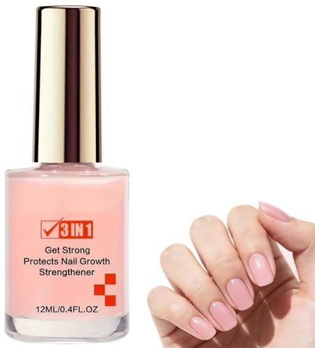 Nail Repair & Growth Strengthener for Damaged & Weak Nails, 7-Day Quick Dry Smoothing Hardener, Extra Strong Nail Treatment