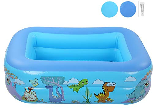 Piscina multiusos fácil de inflar y desinflar de PVC para diversión acuática de verano, tina interior para niños y adultos pequeños