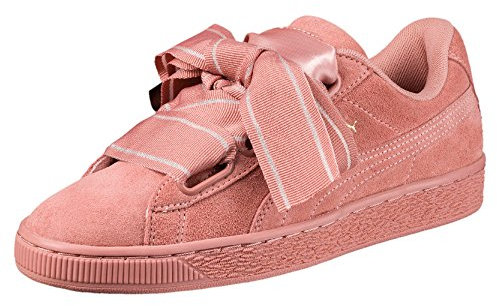 Puma Suede Heart Satin II W, Scarpe da Ginnastica Basse Donna, Rosa (Pink 364084-03), 39 EU