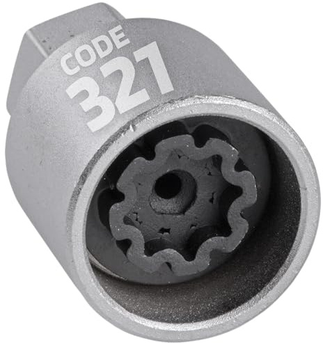 SW-Stahl 02385L-21 Felgenschloss Adapter 321 I geeignet für Mercedes-Benz I Felgenschlösser lösen I Radsicherung Felgenschloss Demontage Werkzeug I Felgenschloss Ausdreher I Felgensicherung Schlüssel