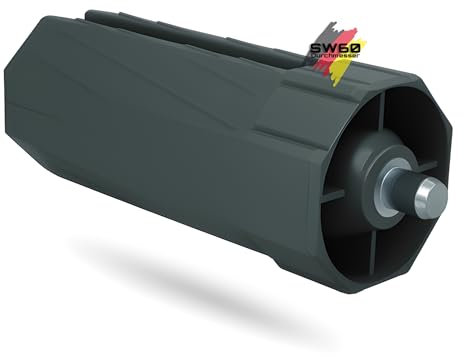 markiso® 1x Rolladen Wellenkapsel SW60, Kunststoffkapsel mit 12mm Zapfen, Rollladen Walzenkapsel