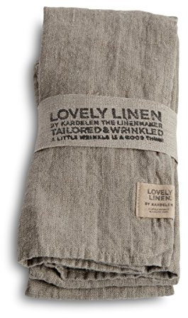 Lovely Linen NL0189 Lovely Serviette Leinen Natural beige (1 Stück)