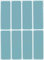 Etiketten Hellblau 76 mm x 25 mm Sticker – 7,5 cm x 2,5 cm viereckige Aufkleber 120 Stück von Royal Green