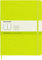 Moleskine Notizbuch mit linierten Seiten, Grün (Limone), XL, 19 x 25 cm
