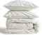 SALAD HOUSE Weiße Bettwäsche 200x200 Baumwolle, Allergiker Bettwäsche-Sets, Duvet Cover, Herbst Bettbezug +2 Satin Kissenbezüge 80x80, Room Decor Bettwaren & Bettwäsche, 400TC