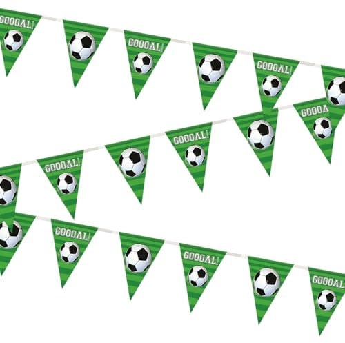 Wimpelbanner - 3,65m - Fußballparty