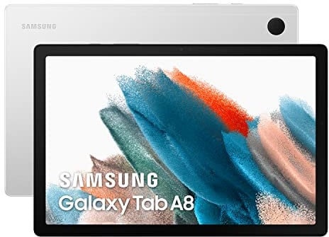 Samsung Galaxy Tab A8 - Tablet de 10.5” (4GB RAM, 64GB Almacenamiento, LTE, Android 12) Plata - Versión española
