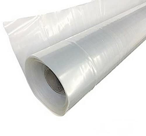 SPORTARC Film pour serre - 6 m x 2 m - En polyéthylène transparent - Résistant aux UV - 0,02 mm d'épaisseur