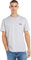 Tommy Jeans Men's Short-Sleeve T-Shirt Classic Small Flag Crew Neck, Silver (Silver Grey Htr), XS