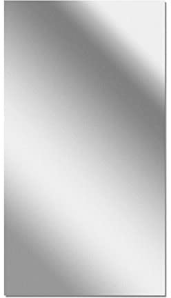 RANRAO Selbstklebende Spiegelfolie Wandspiegelfolie Spiegelfolie Dekoration 200x60cm