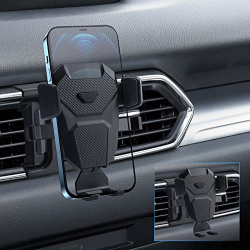 DLOVEG Kfz-Handyhalterung für Mazda CX-5 2023-2022, 2023 Zubehör, kompatibel mit 4,5-7,5 Zoll Smartphones, Schwarz