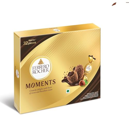 Ferrero Rocher Moments, 32 Stück, Haselnuss, 185,6 g