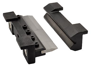 Biegevorrichtung Schraubstock 150mm Biegebacken mit Magnethalterung Abkantbacken biegen Handbieger